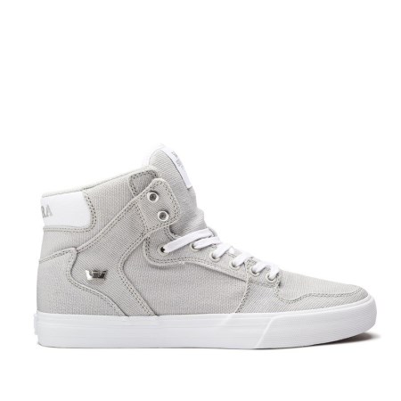 Supra Vaider Grå Høye Sneakers Dame [NO-5-Q271]